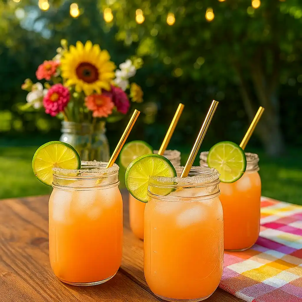 Skinny Paloma Recipe: The Best Light & Refreshing Tequila Cocktail 11 Skinny Paloma recipe served at a backyard summer brunch