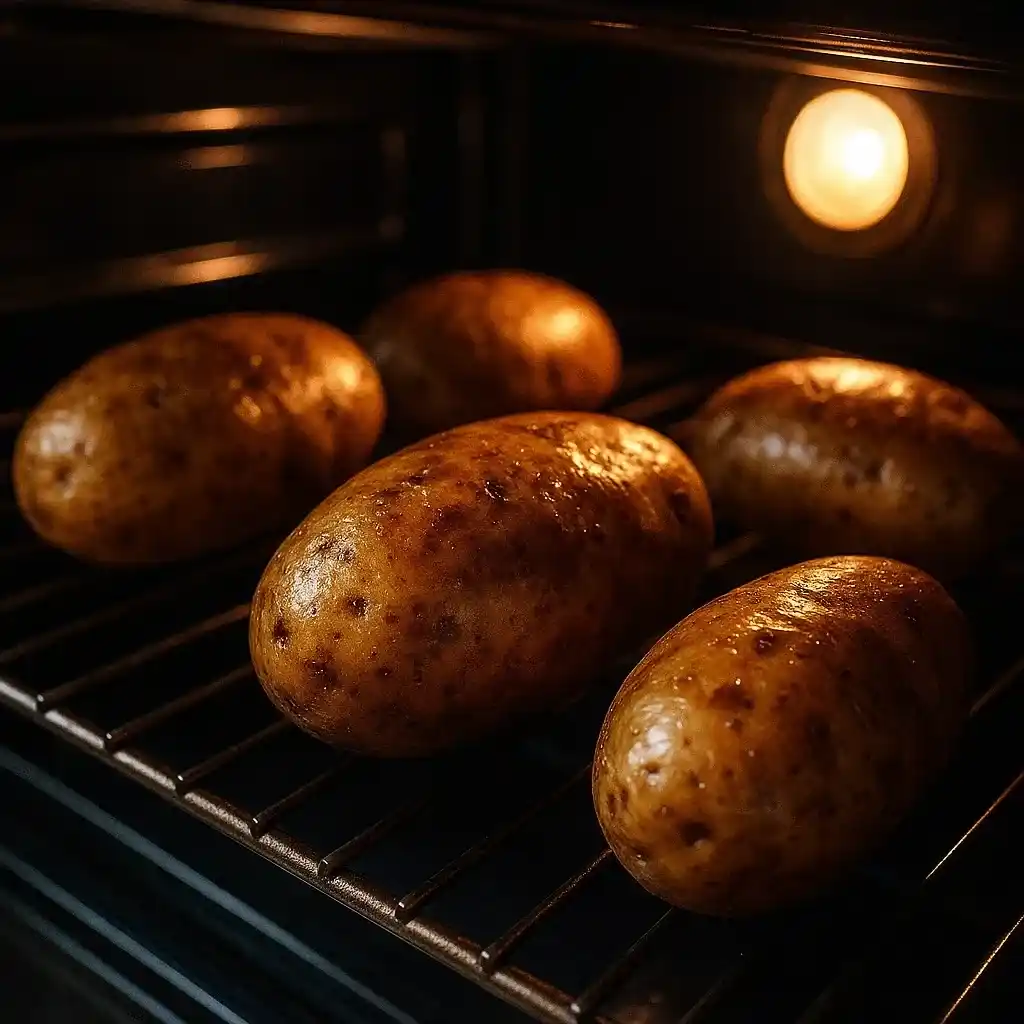 Crunchy Skin Baked Potato: My Simple Secret 16 baking crunchy skin potatoes