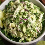 High Protein Chicken Avocado Salad – The Ultimate Power Meal Guide 8 high protein chicken avocado salad in bowl