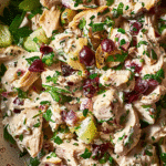 High Protein Chicken Salad Recipe: The Ultimate Healthy and Delicious Boost 11 Mixing high protein chicken salad with Greek yogurt