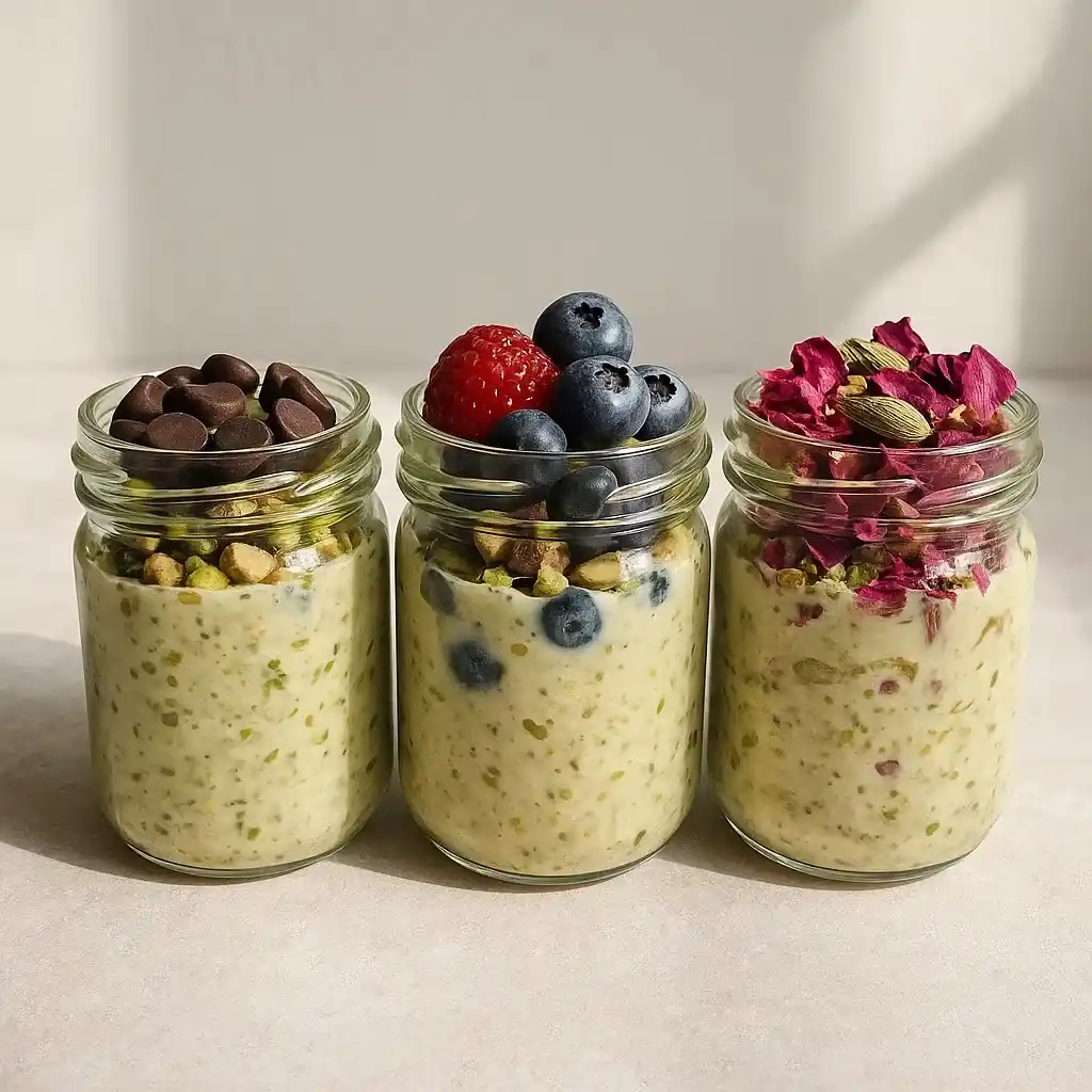 Pistachio Overnight Oats Recipe – A Creamy, Nutty Make-Ahead Breakfast You’ll Love 11 Flavor variations of pistachio overnight oats recipe