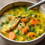 Anti-Inflammatory Turmeric Chicken Soup