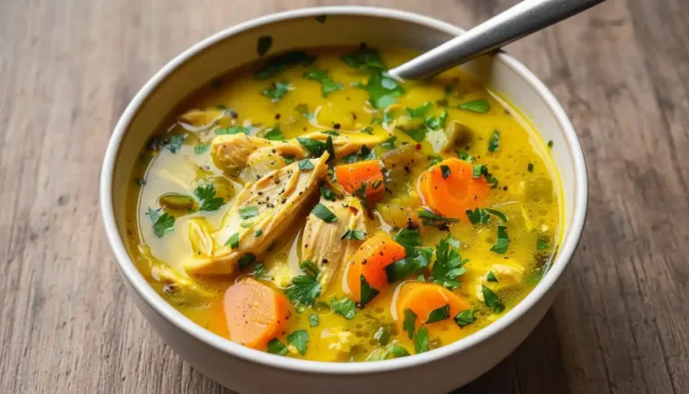 Anti-Inflammatory Turmeric Chicken Soup