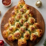 Cheesy Christmas Tree Bread