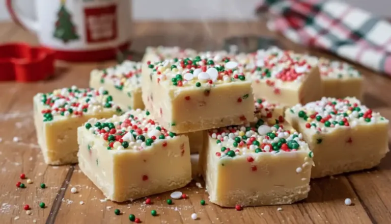 Easy Christmas Sugar Cookie Fudge