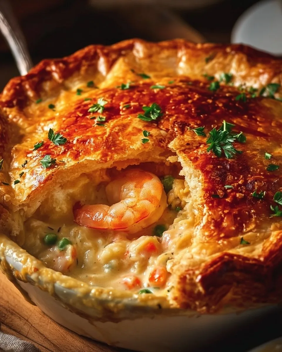 Cheddar Bay Seafood Pie