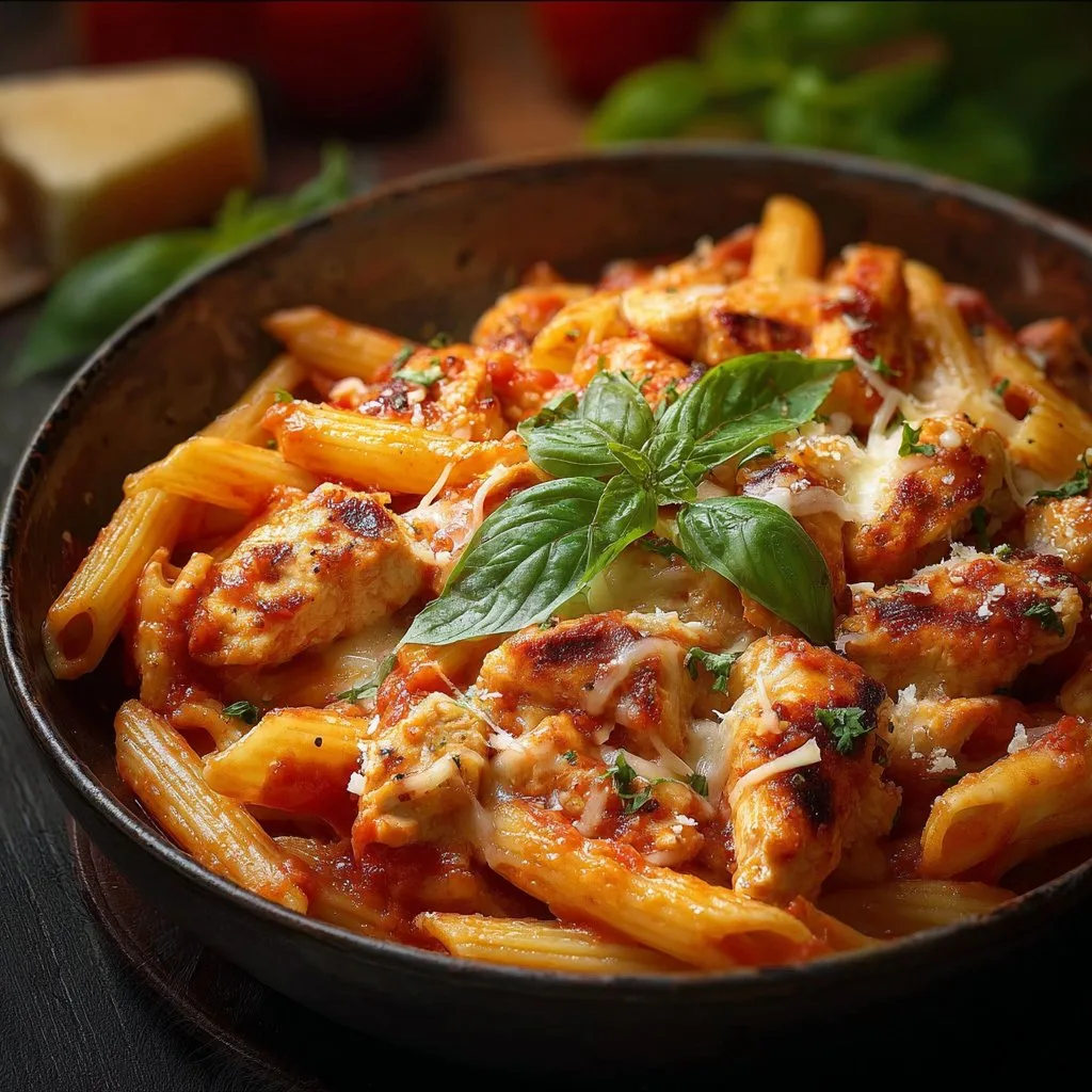 One-Pot Chicken Parmesan Pasta 7 One-Pot Chicken Parmesan Pasta