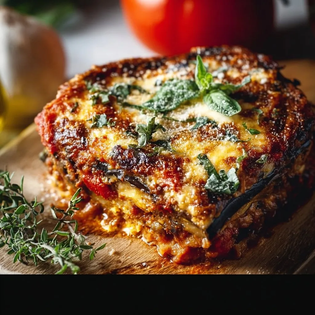 Baked Italian Eggplant Lasagna