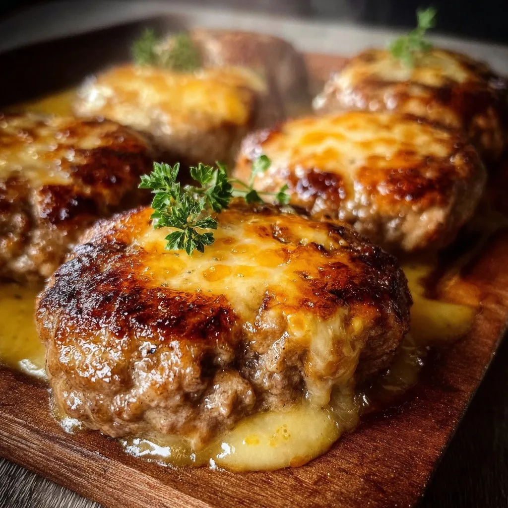 Cheesy Beef Patties