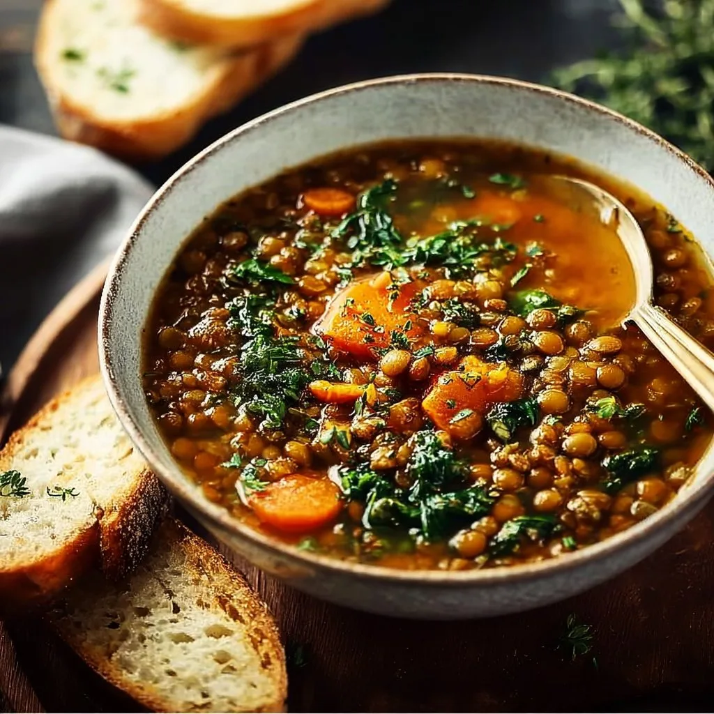 Healthy & Easy Lentil Soup