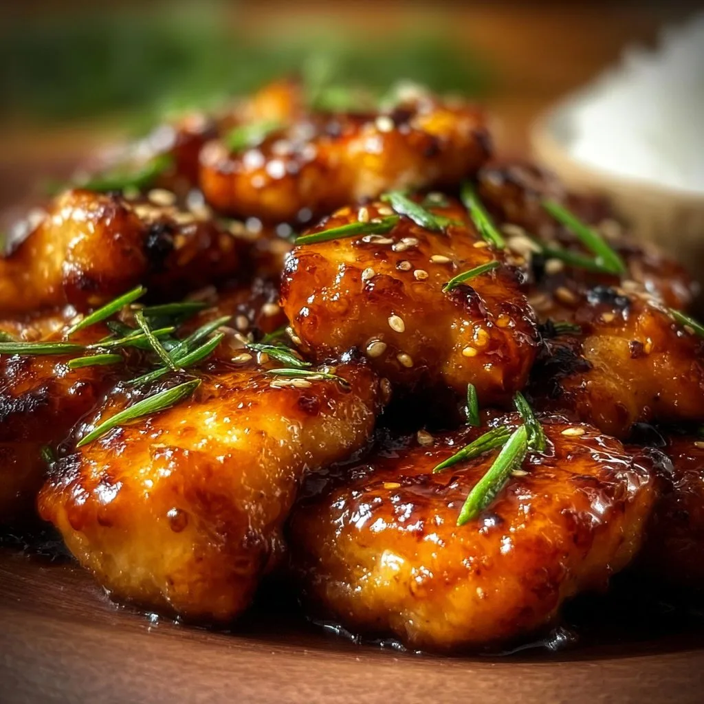 Honey Garlic Chicken 8 Honey Garlic Chicken