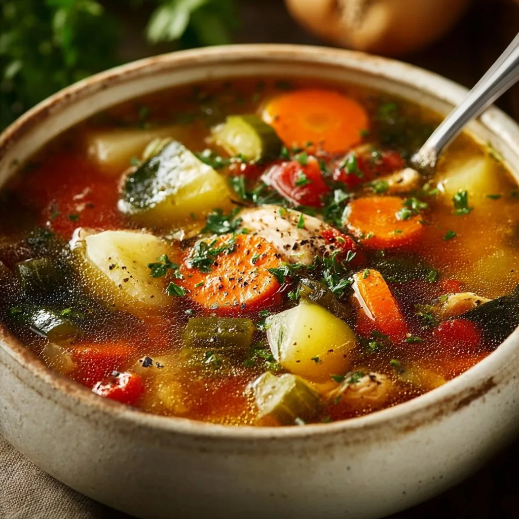 Homemade Vegetable Soup