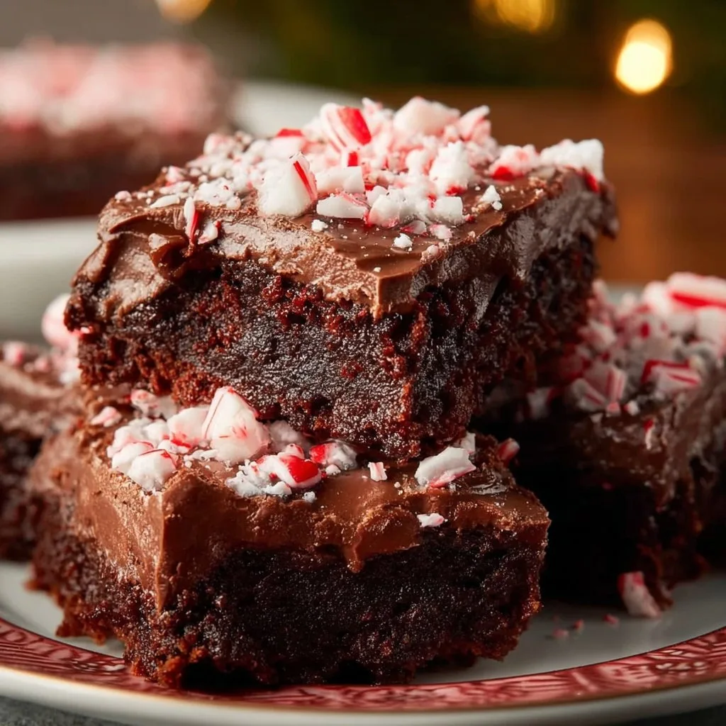 Peppermint Brownies