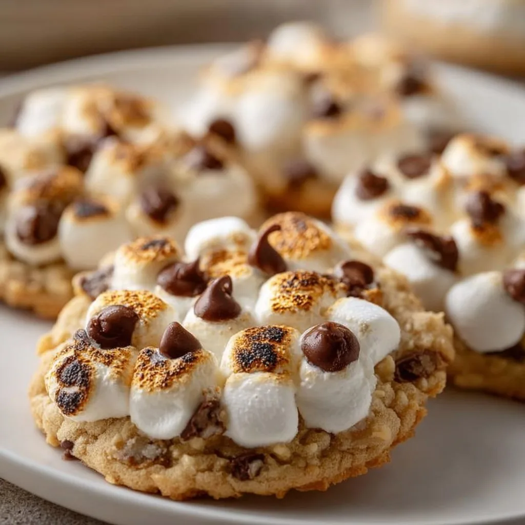 Frosted S’mores Cookies