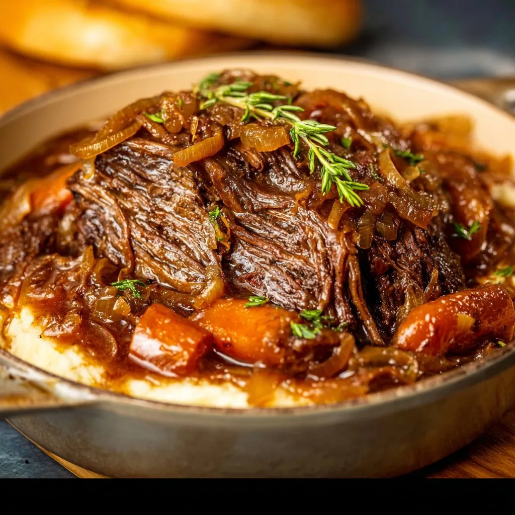Irresistible French Onion Pot Roast