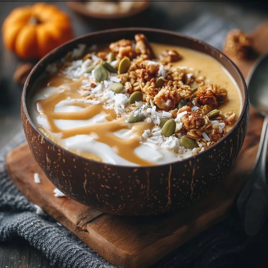 Creamy Pumpkin Pie Yogurt Bowl 8 Creamy Pumpkin Pie Yogurt Bowl