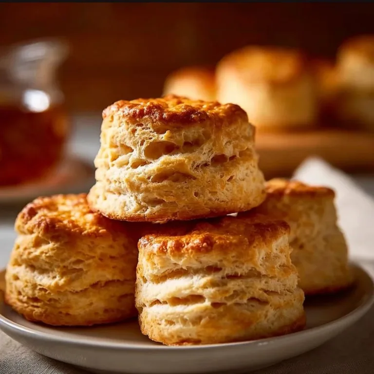 Delicious homemade biscuits fresh out of the oven