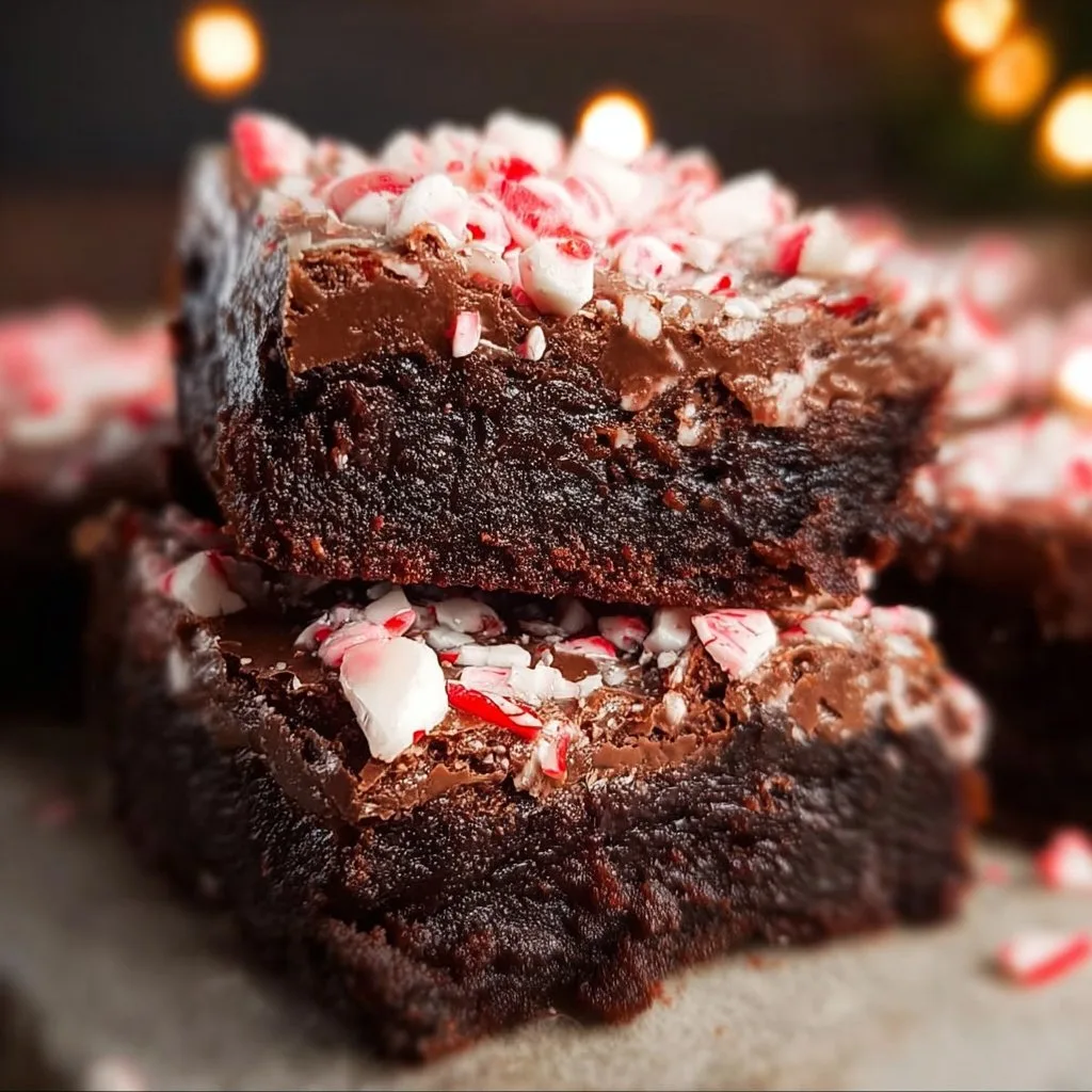 Peppermint Brownies
