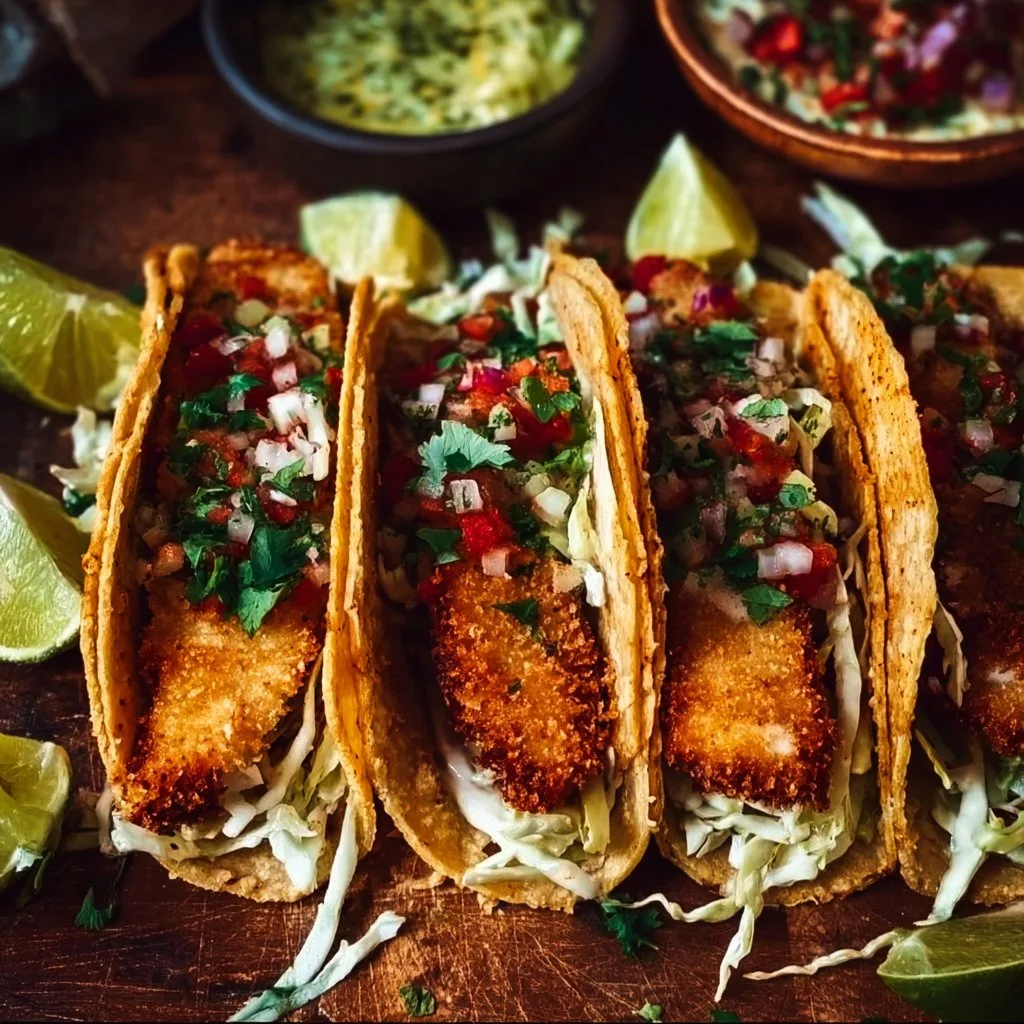 Easy Crispy Fish Tacos 8 Easy Crispy Fish Tacos