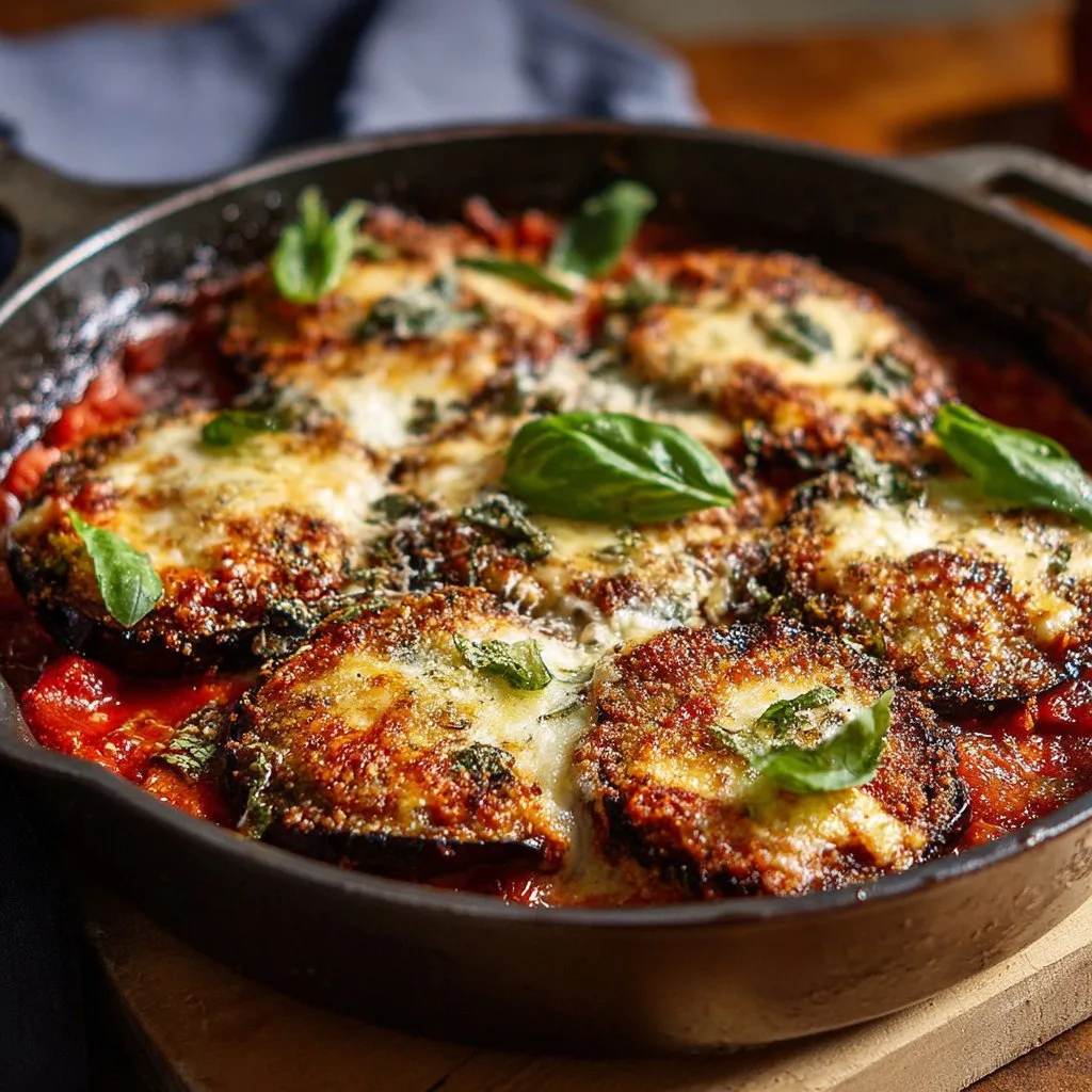 Italian Eggplant Parmigiana: Satisfy Your Cravings Tonight!