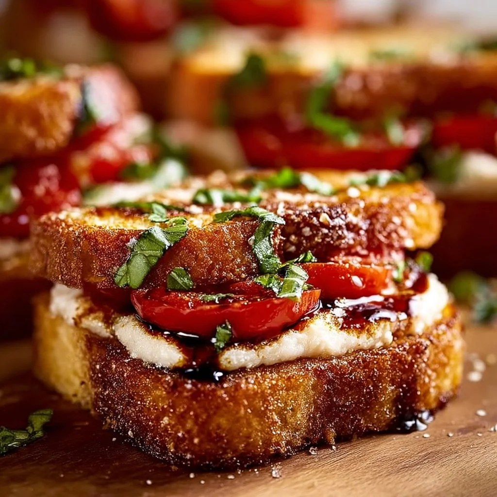 Bruschetta Grilled Cheese Sandwich