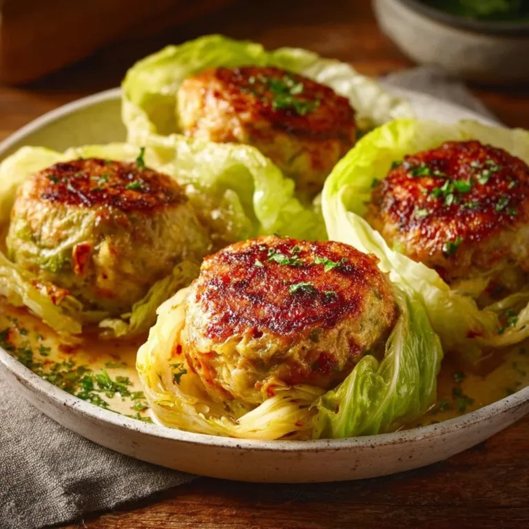 Cabbage burger bake, a healthy and tasty alternative to traditional burgers