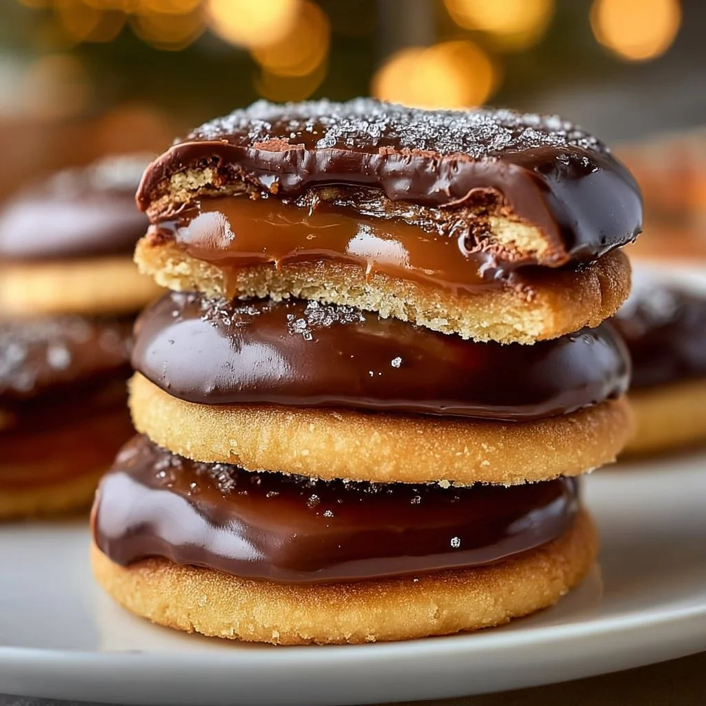 Caramel Chocolate Cookies
