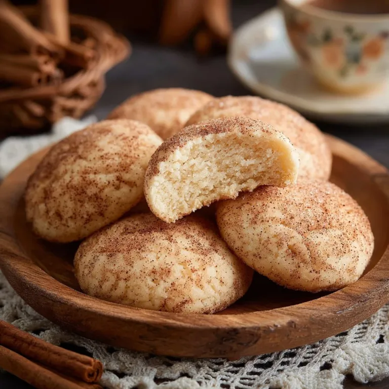 Deliciously soft cinnamon cream cheese cookies displayed on a plate.