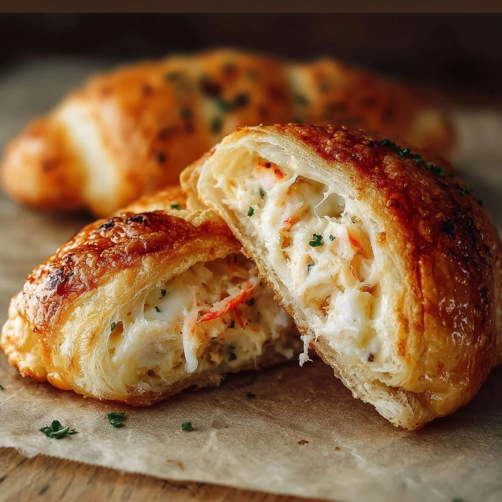 Crab & Cheese Crescent Delight 8 Crab & Cheese Crescent Delight