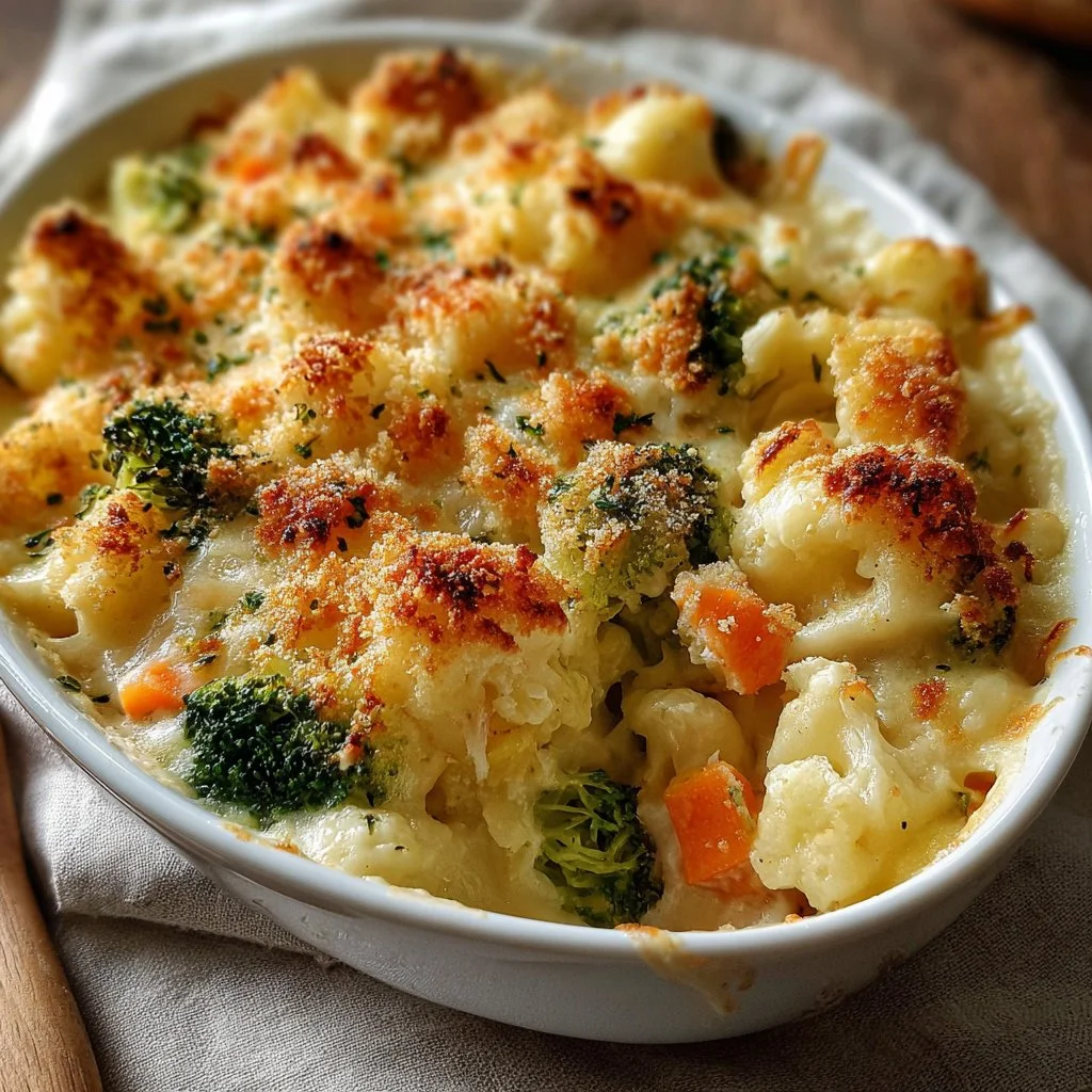 Creamy Winter Vegetable Casserole