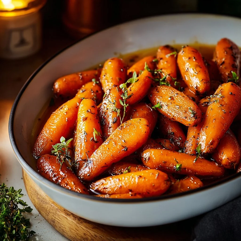 Glazed Carrots 8 Glazed Carrots
