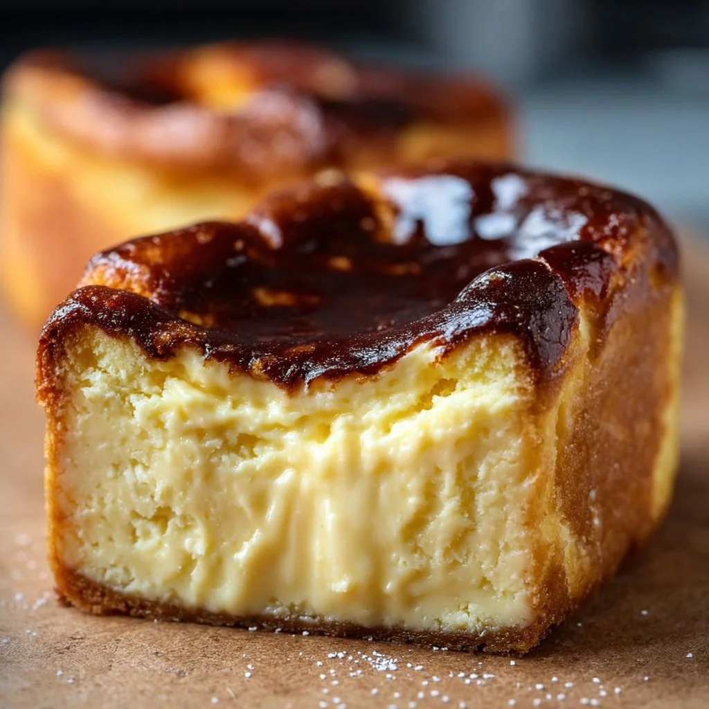 Mini Basque Cheesecake