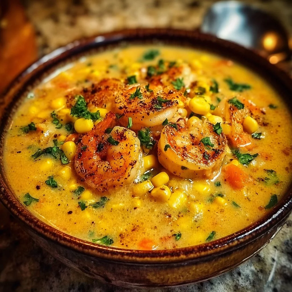 New Orleans Shrimp and Corn Bisque