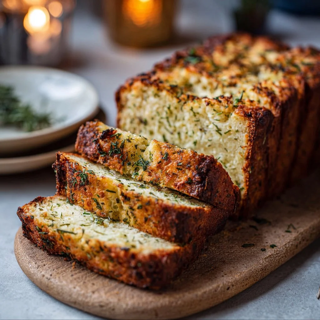 Parmesan Herb Keto Bread