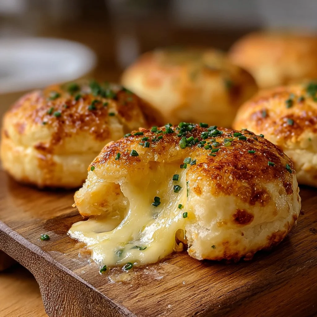 Pillsbury Biscuit Garlic Butter Cheese Bombs