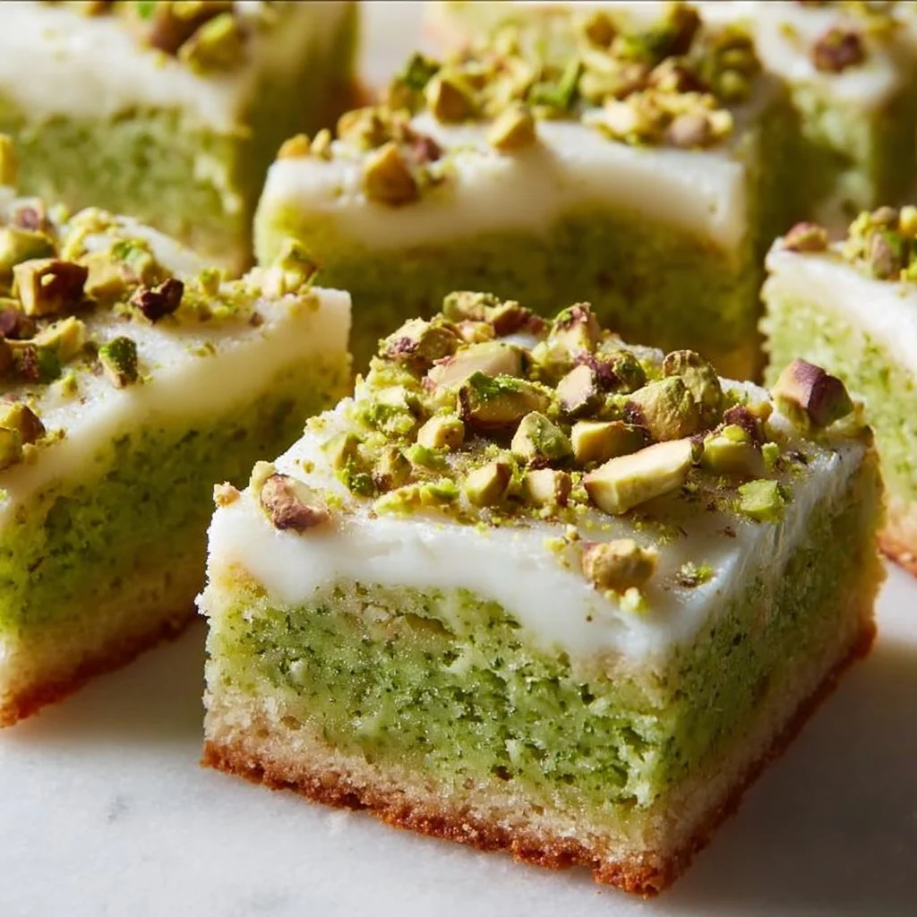 Pistachio Cookie Dessert Bars 7 Pistachio Cookie Dessert Bars