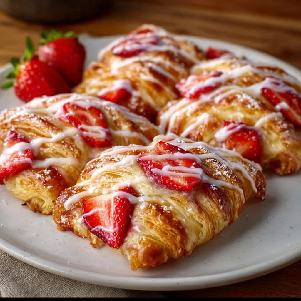 Quick Strawberry Danish 7 Quick Strawberry Danish