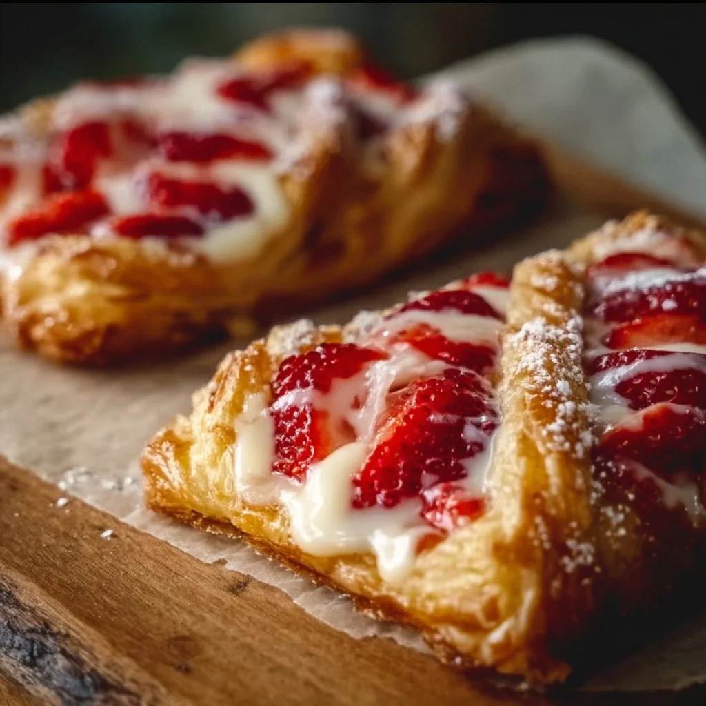 Quick Strawberry Danish 8 Quick Strawberry Danish