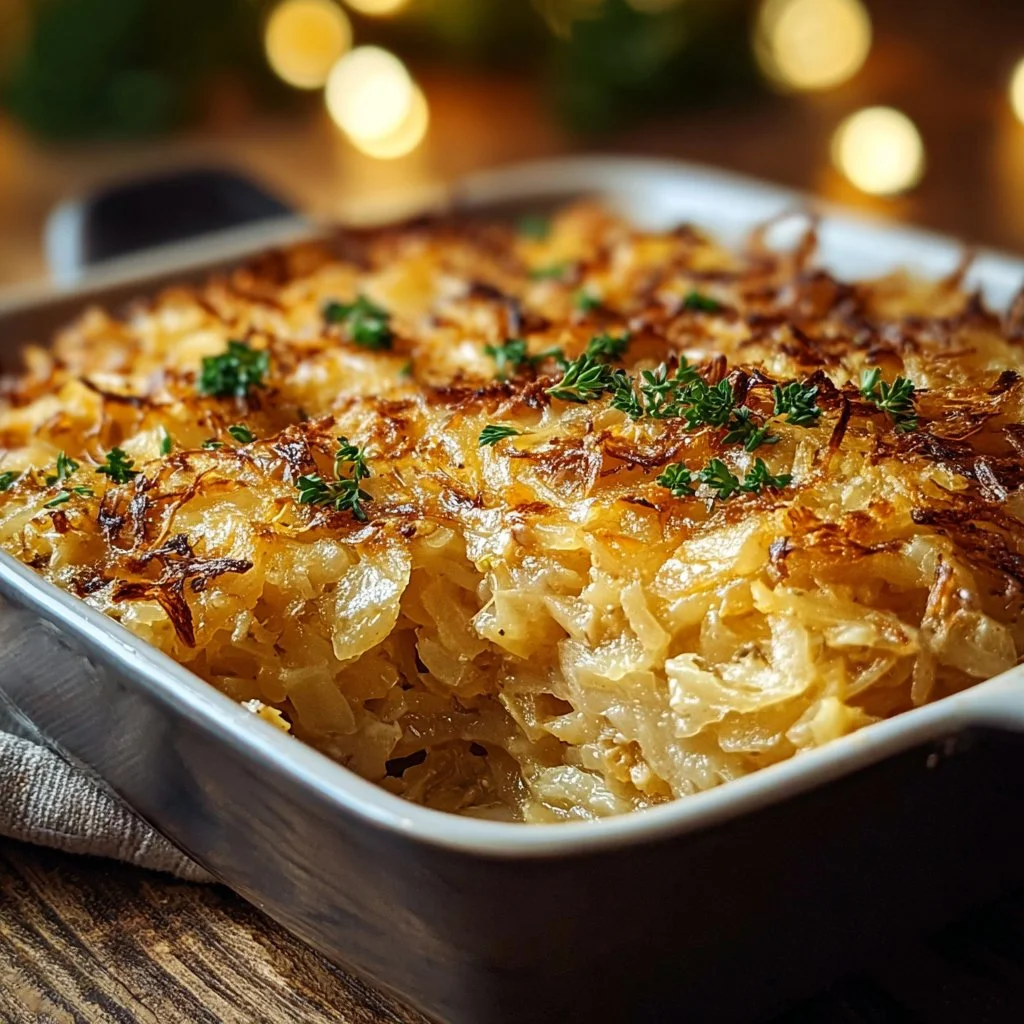 Savory Sauerkraut Casserole 8 Savory Sauerkraut Casserole