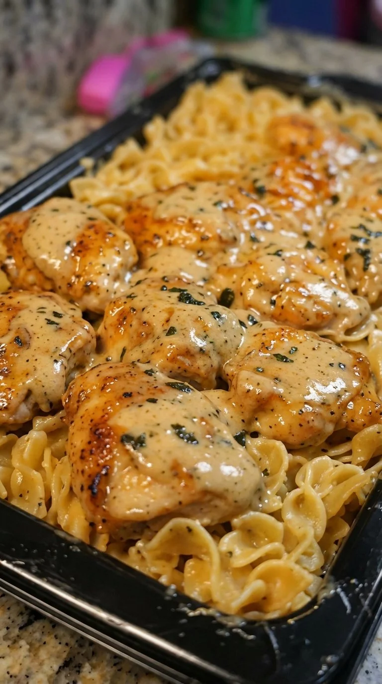 Creamy Chicken and Noodles