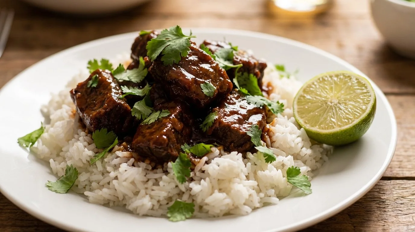 Savory Coconut Braised Beef