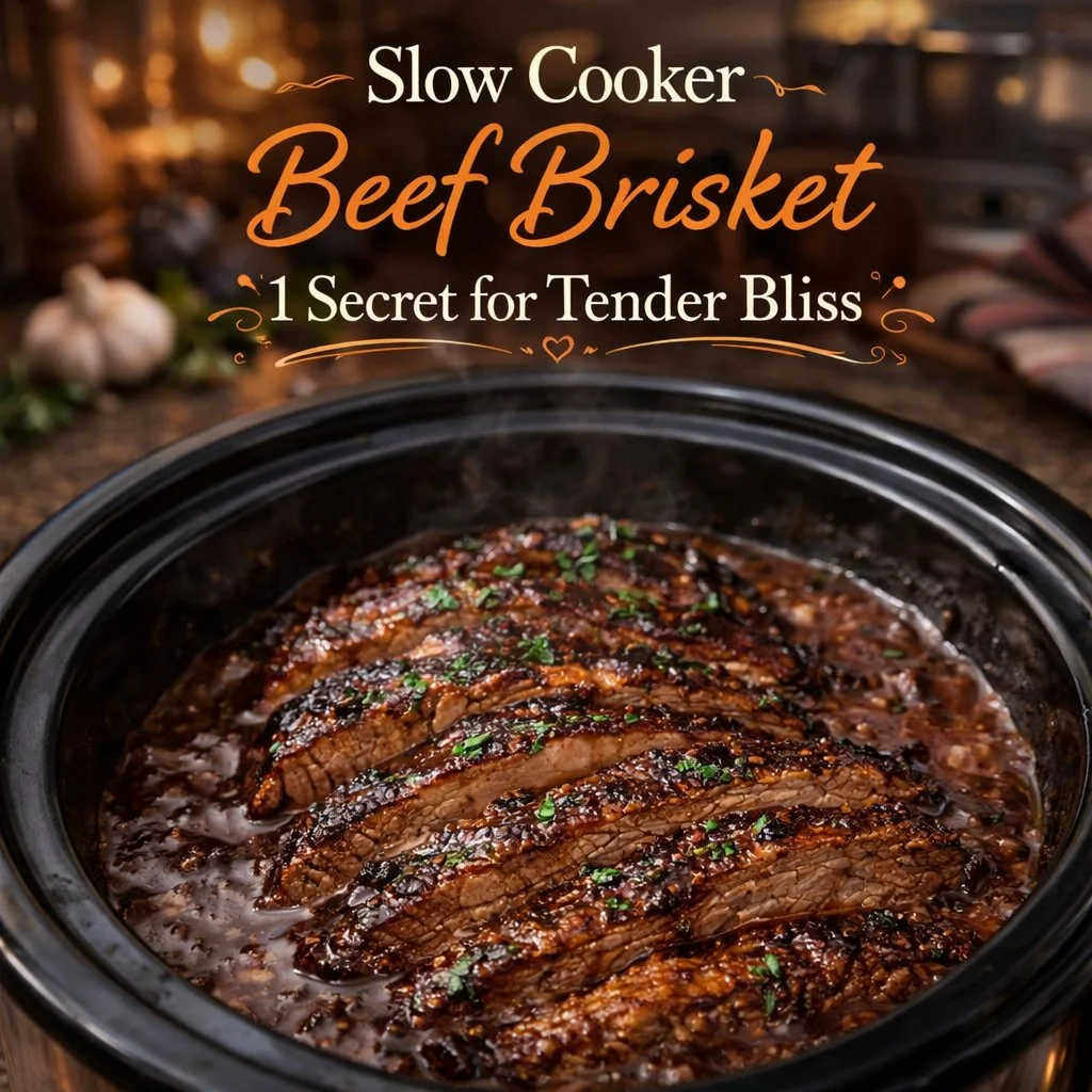 Slow Cooker Beef Brisket: 1 Secret for Tender Bliss 8 Slow Cooker Beef Brisket: 1 Secret for Tender Bliss