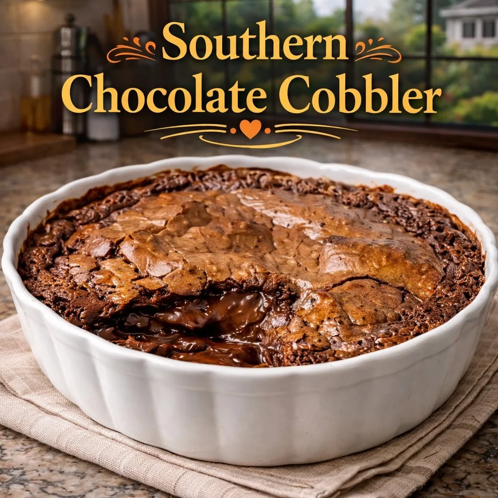 Southern Chocolate Cobbler