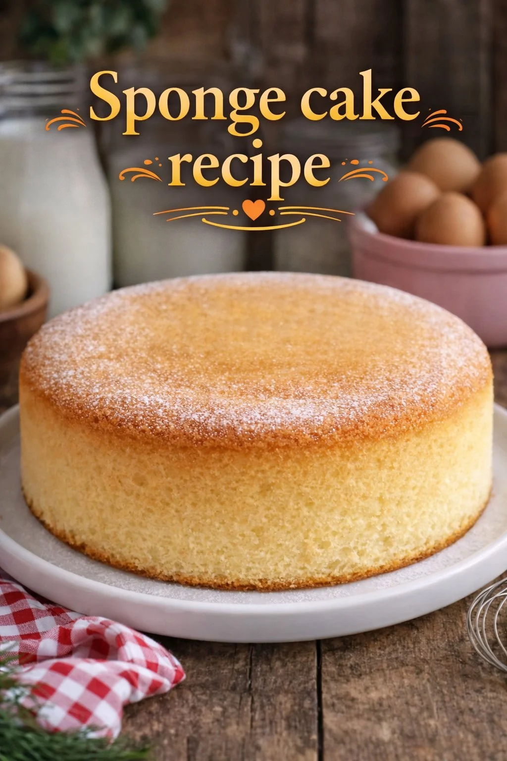 Sponge Cake 8 Sponge Cake