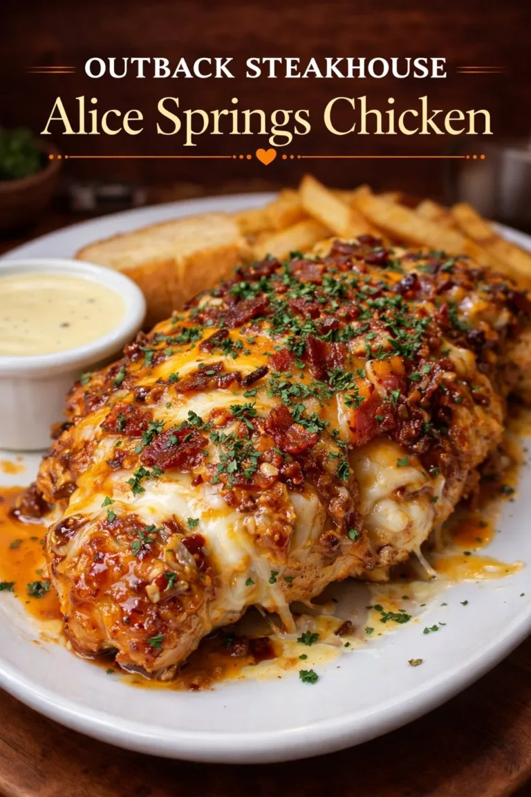 Delicious Alice Springs Chicken with honey mustard and fresh ingredients