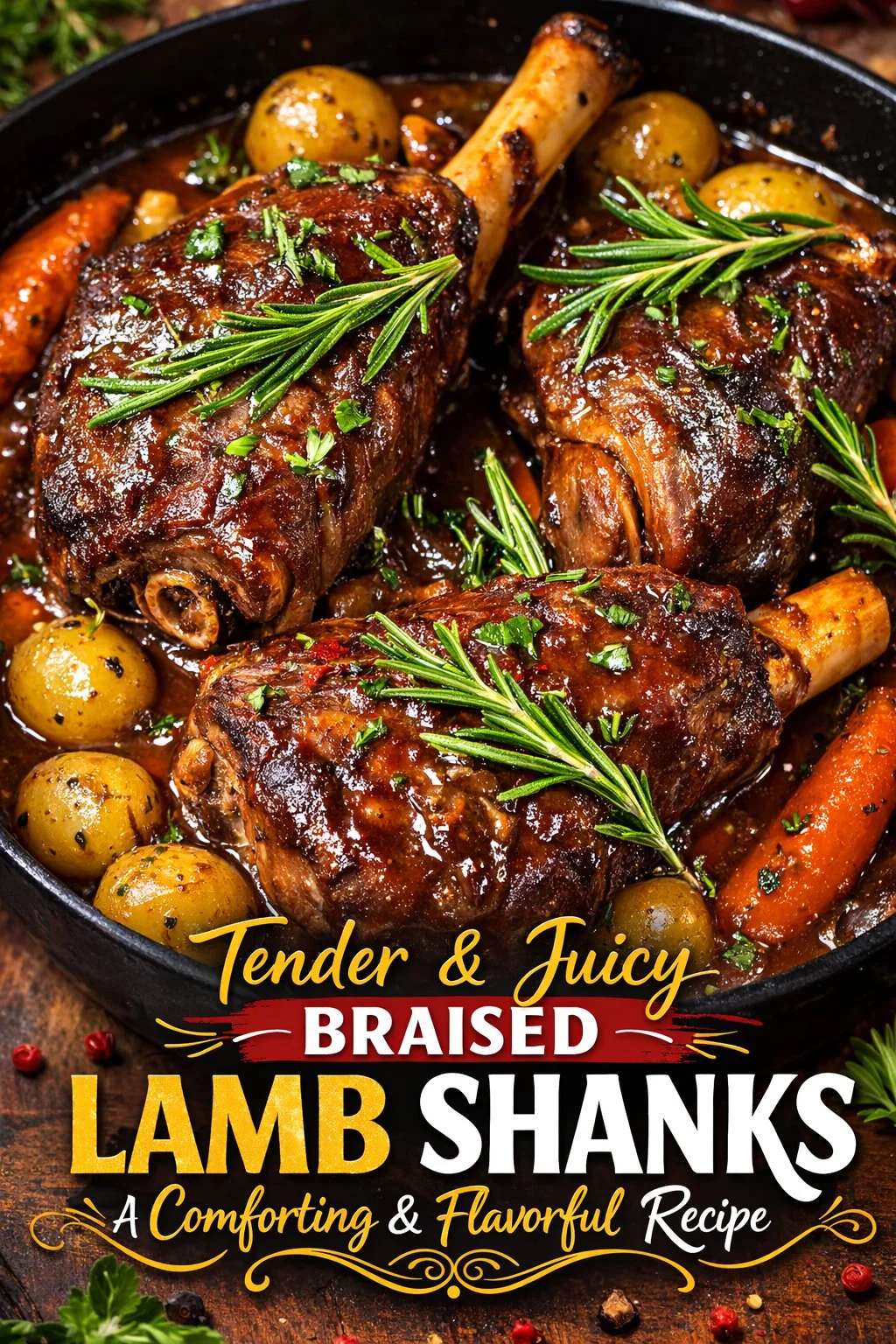 Braised Lamb Shanks