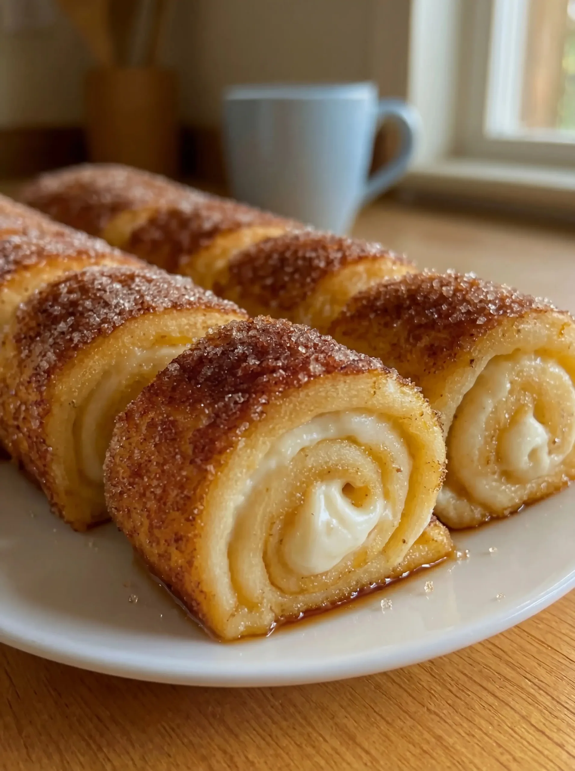 Cinnamon Sugar Cream Cheese Rolls