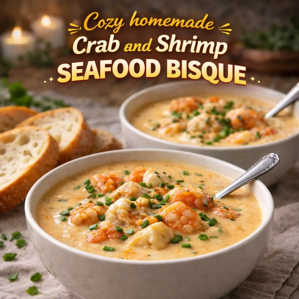 Crab and Shrimp Seafood Bisque