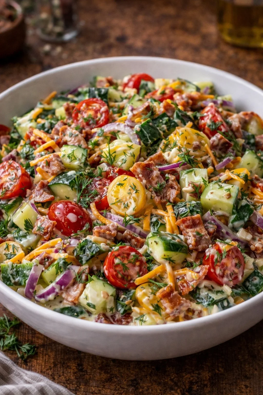 Cucumber Ranch Crack Salad: Creamy, Crunchy Delight! 7 Cucumber Ranch Crack Salad: Creamy, Crunchy Delight!