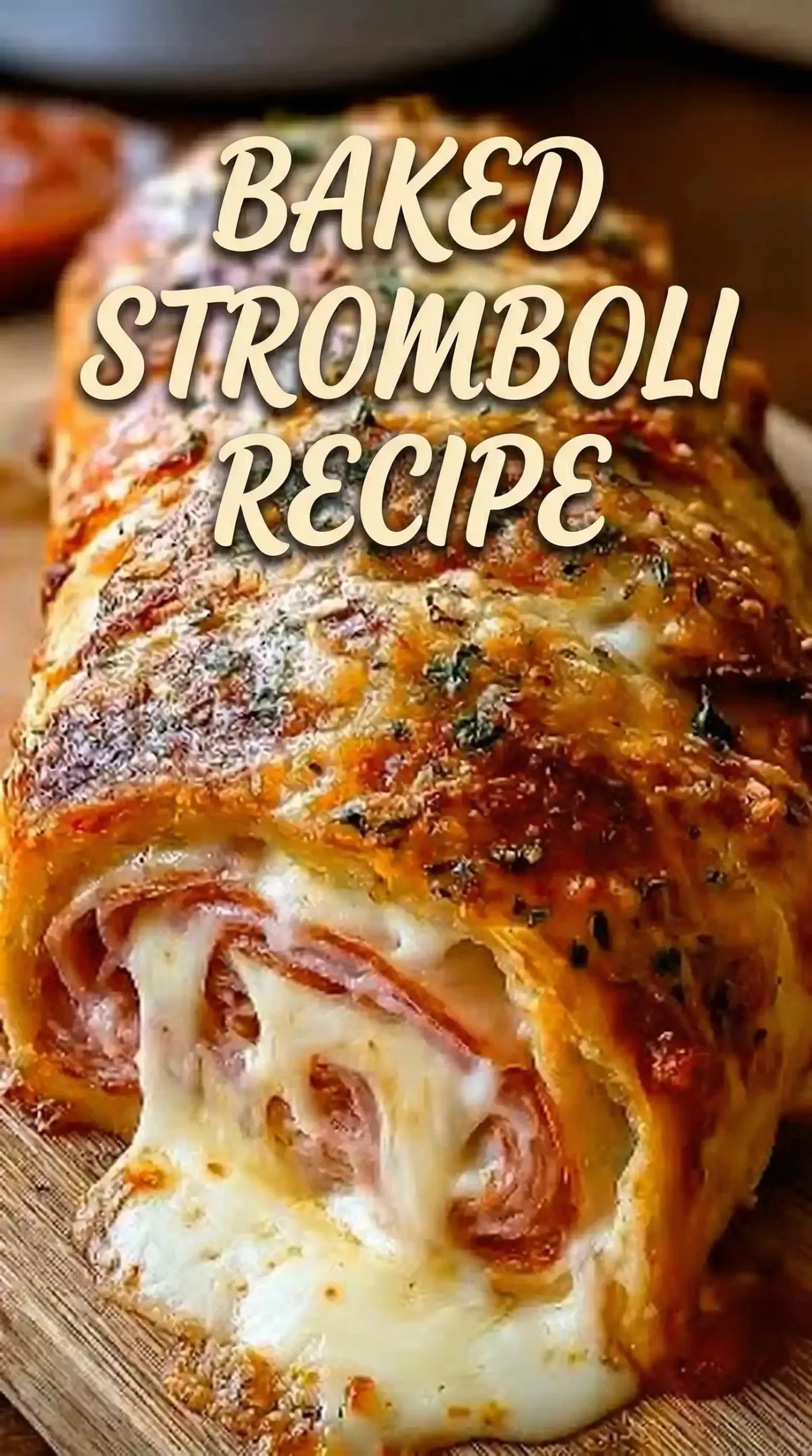 Homemade Italian Stromboli